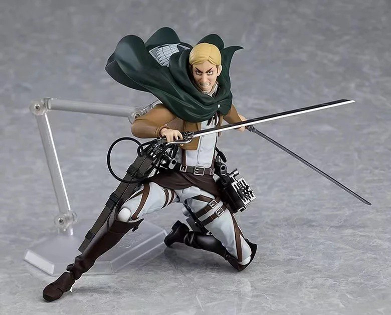 Action Figure Erwin Smith Attack On Titan - Original Figma 446