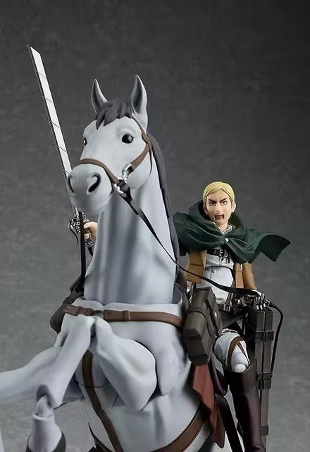 Action Figure Erwin Smith Attack On Titan - Original Figma 446