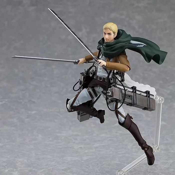 Action Figure Erwin Smith Attack On Titan - Original Figma 446