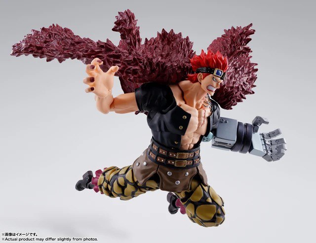 Action Figure Eustass Kid Invasão de Onigashima One Piece - Bandai SHF