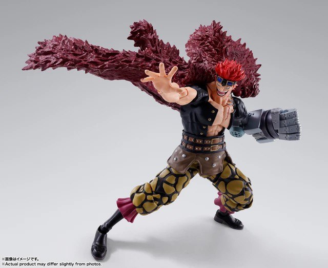 Action Figure Eustass Kid Invasão de Onigashima One Piece - Bandai SHF