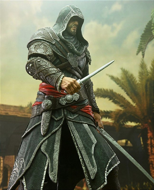 Action Figure Ezio Assassin’s Creed Revelations - Original NECA