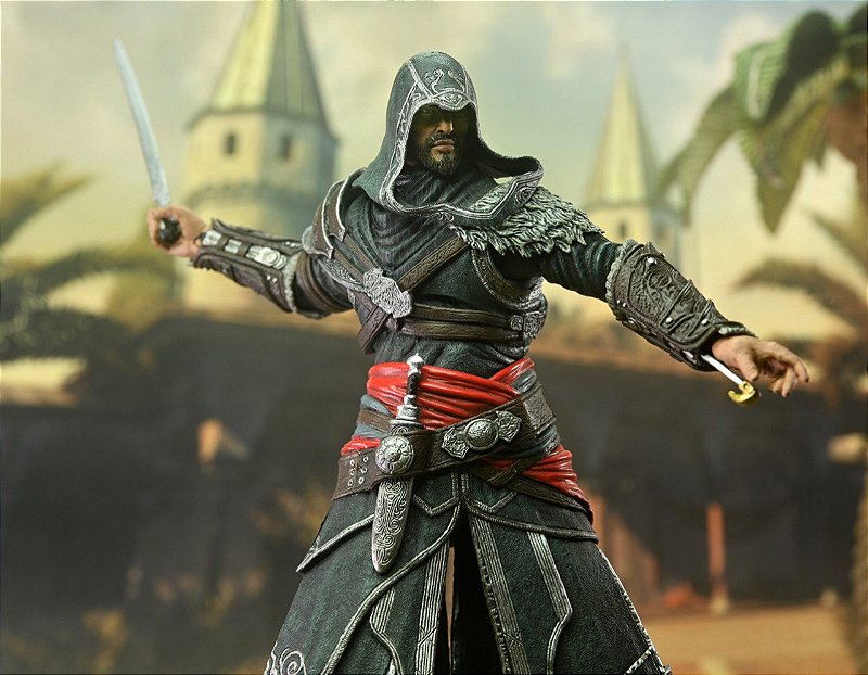 Action Figure Ezio Assassin’s Creed Revelations - Original NECA