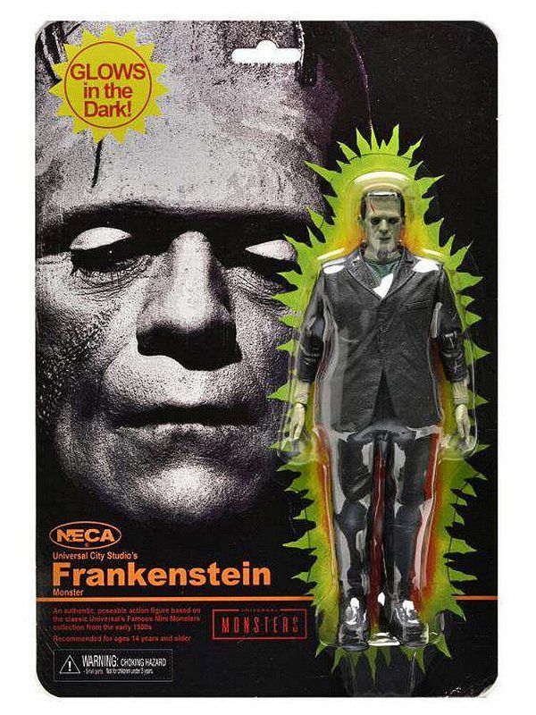 Action Figure Frankenstein Glows In The Dark- Neca