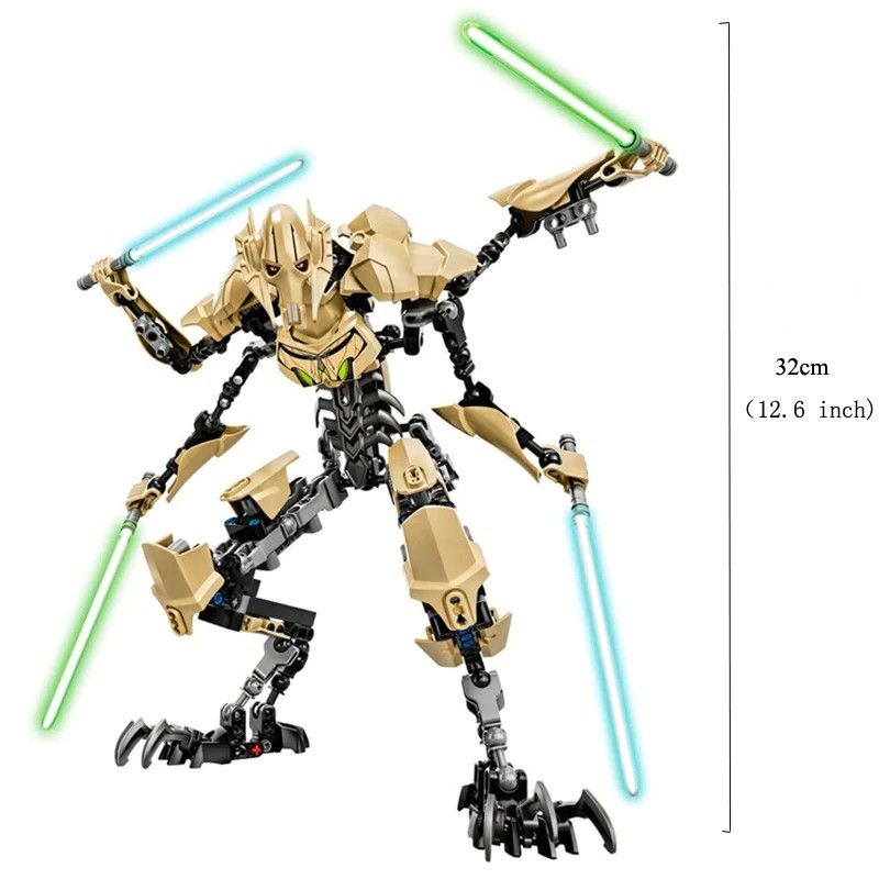 Action Figure General Grievous Star Wars - Blocos de Montar