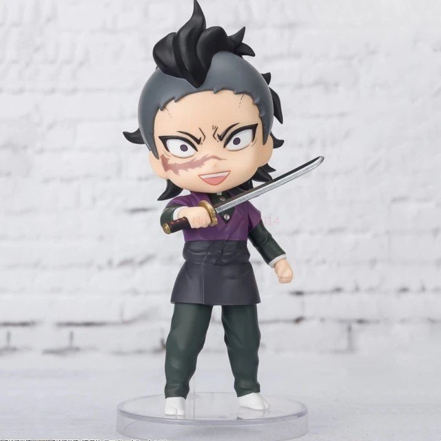 Action Figure Genya Shinazugawa Demon Slayer - Bandai Figuarts Mini