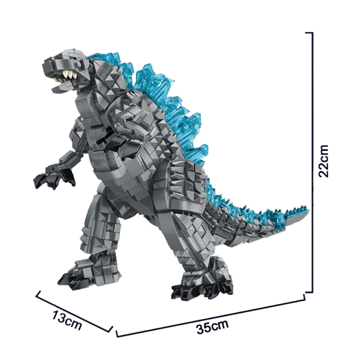 Action Figure Godzilla Blocos de Montar - Godzilla vs Kong