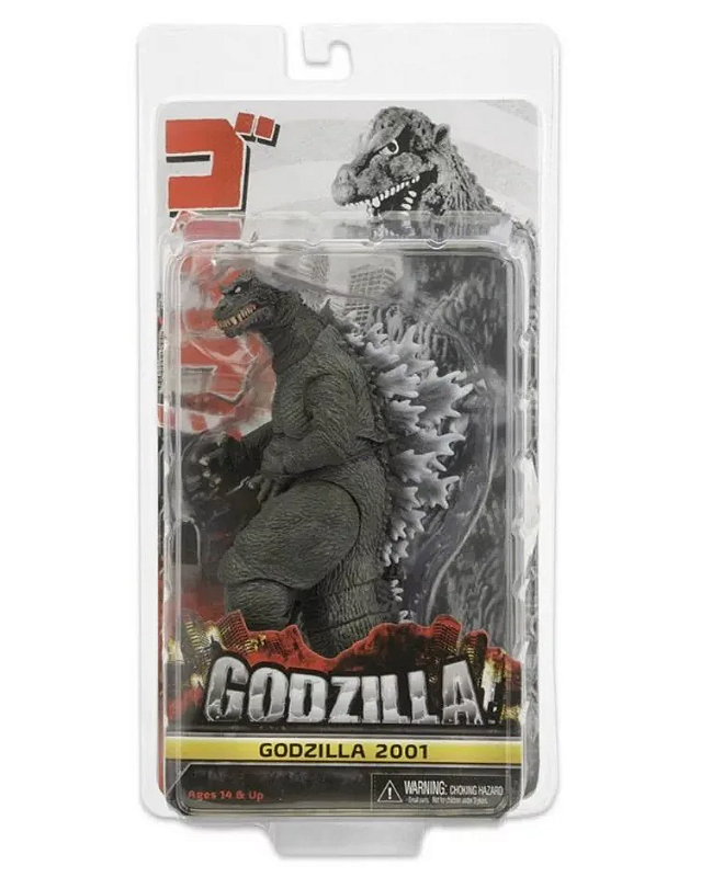 Action Figure Godzilla Versão 2001 - NECA