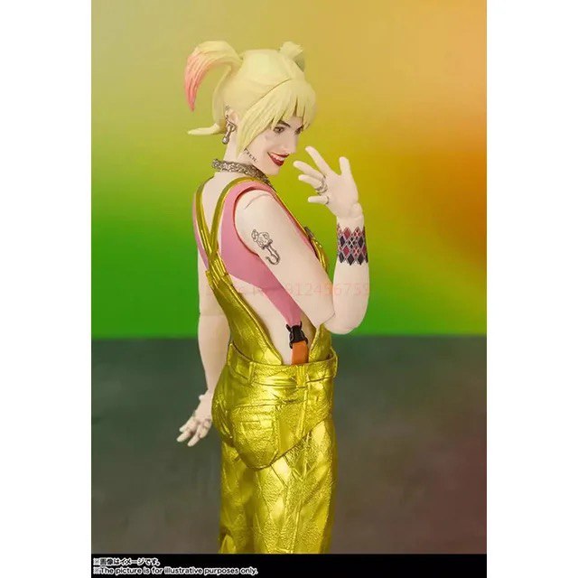 Action Figure Harley Quinn Arlequina Aves de Rapina Dc Comics - Bandai ShFiguarts