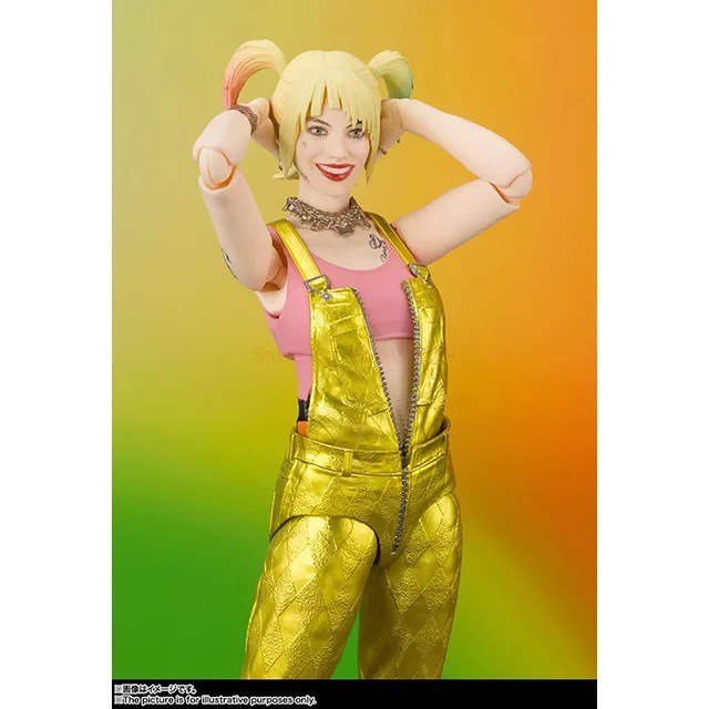 Action Figure Harley Quinn Arlequina Aves de Rapina Dc Comics - Bandai ShFiguarts