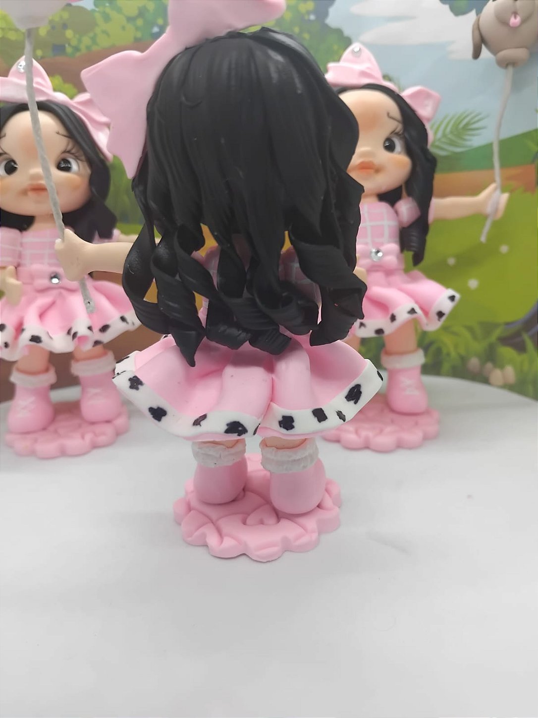 Kit 10 Apliques para Lembrancinhas em Biscuit