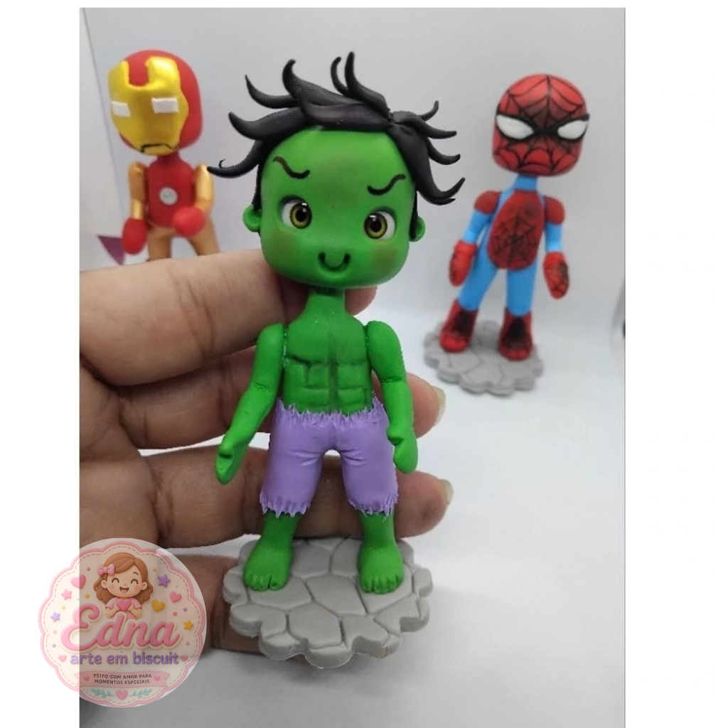 Kit 10 Apliques para Lemrancinhas Herois