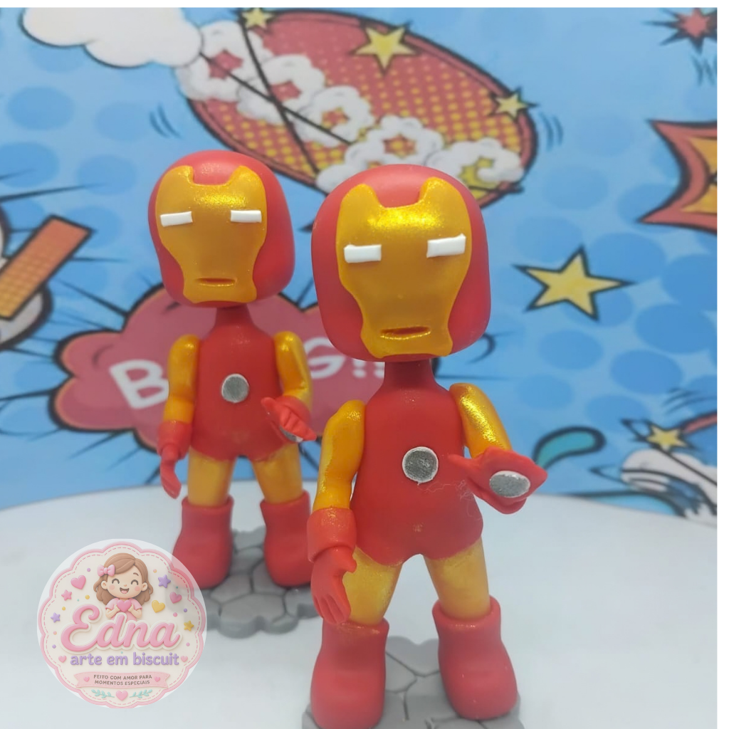Kit 10 Apliques para Lemrancinhas Herois