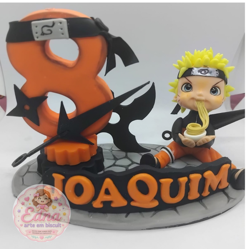 Topo de Bolo Naruto