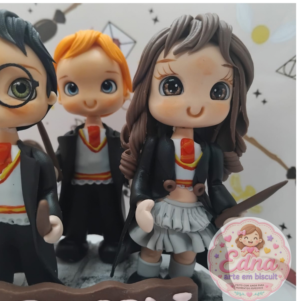 Topo de Bolo Personalizado Harry Potter