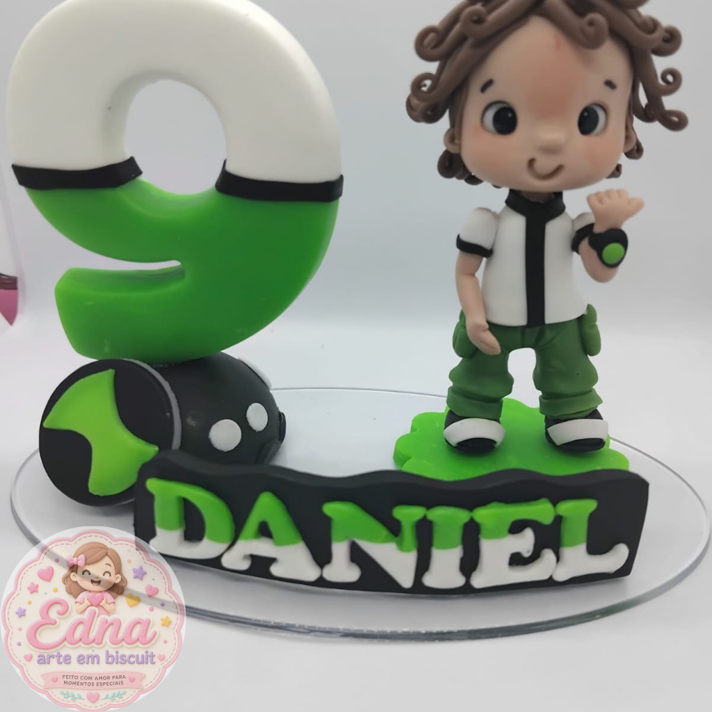 Topo de Bolo Personalizado - Ben 10