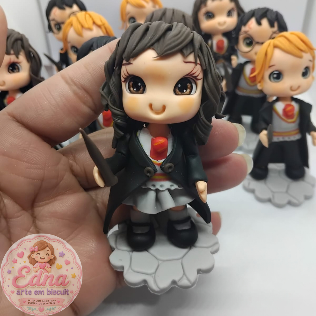 Kit 10 Apliques Luxo para Lembrancinhas - HARRY POTTER