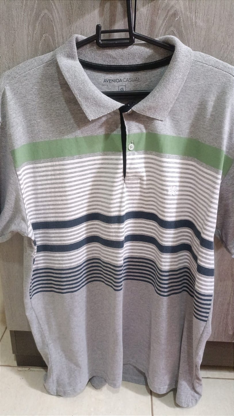 CAMISETA LISTRADA COM PREÇO BAIXO