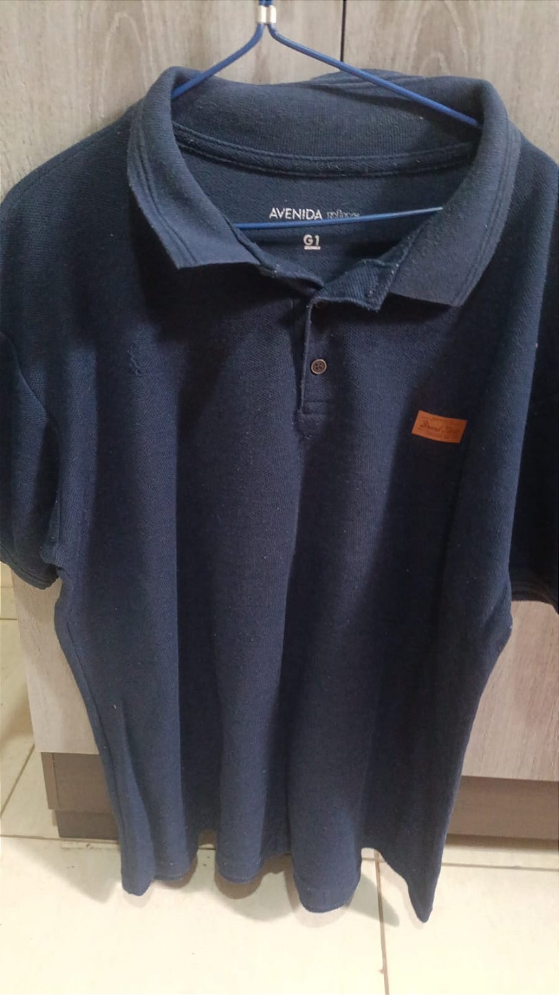 GOLO POLO AZUL ELEGANTE