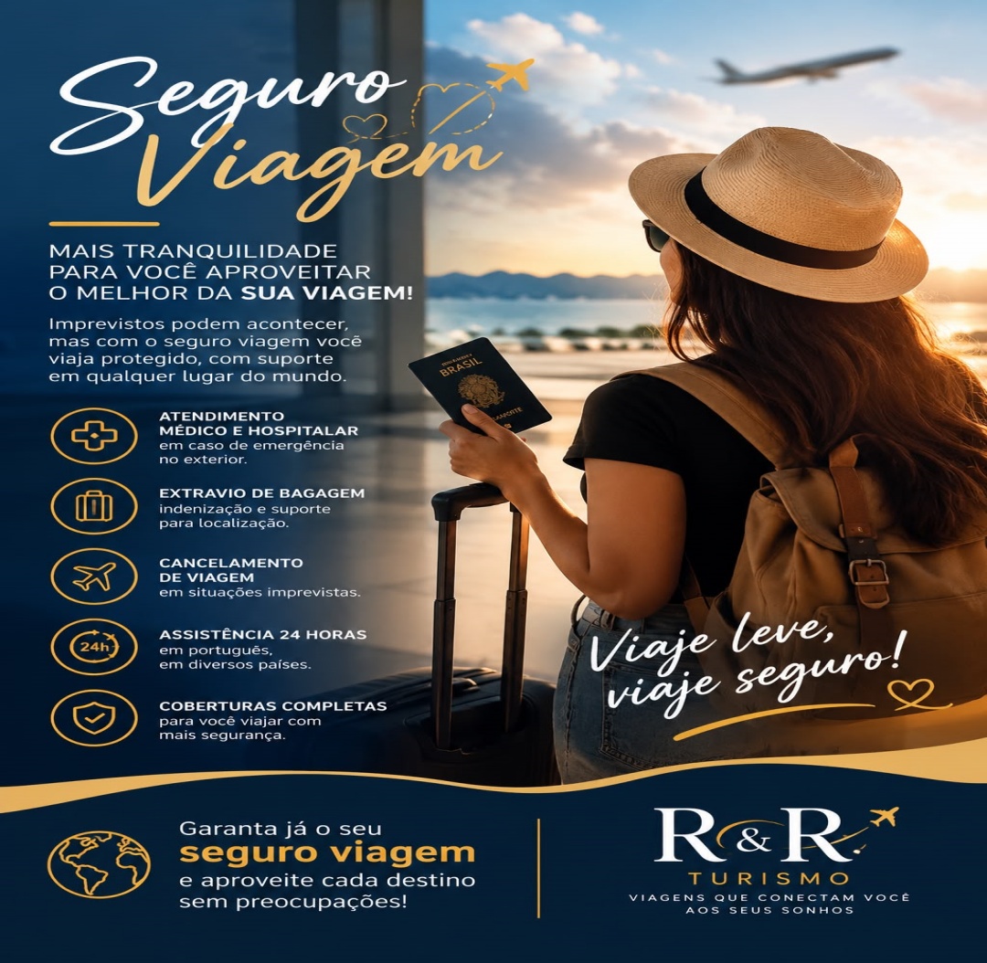 Seguro Viagem – Viaje Protegido e Tranquilo