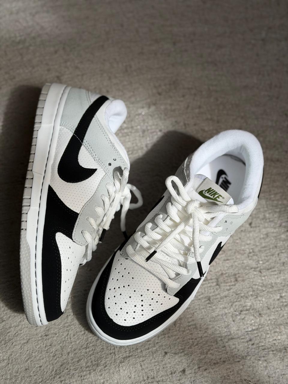 Tênis Nike Sb Dunk Clorofila Preto/Branco/Cinza