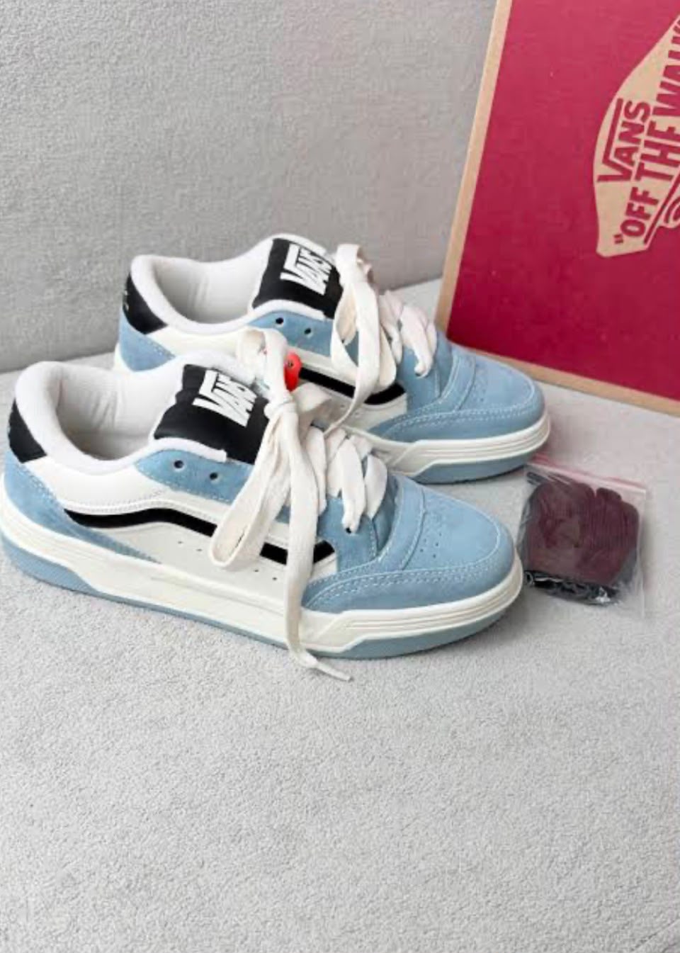 Tênis Vans Hylane Azul Celeste Importado Vietnâ