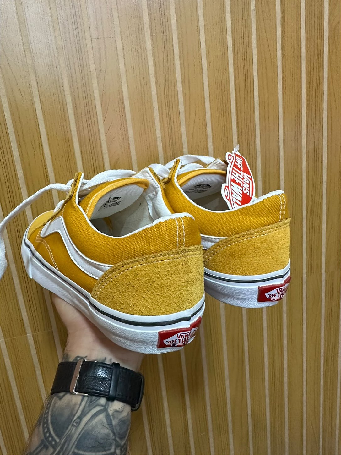 Tênis Vans Old Sool Mostarda Premium