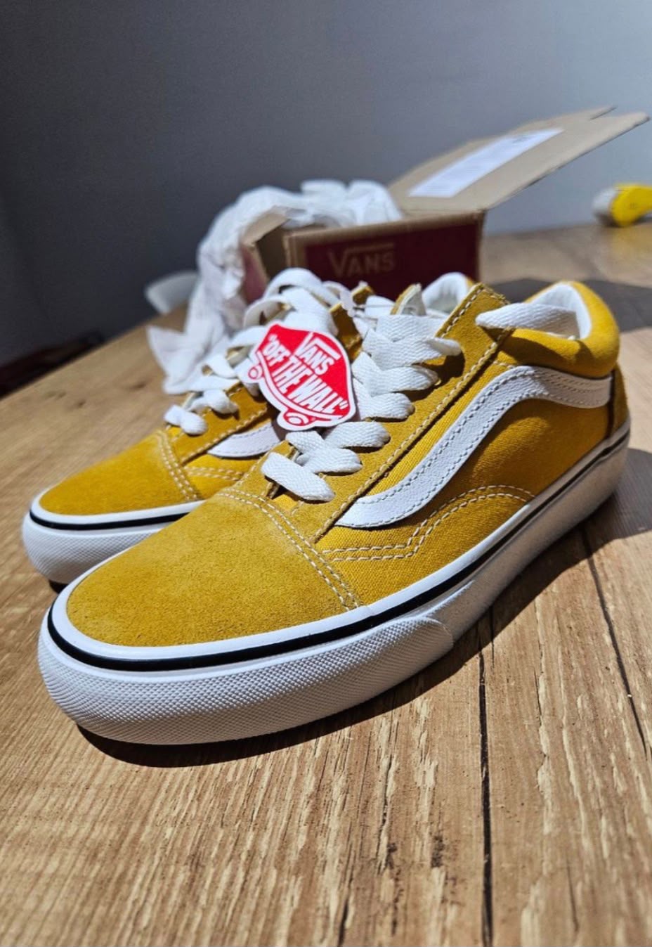 Tênis Vans Old Sool Mostarda Premium