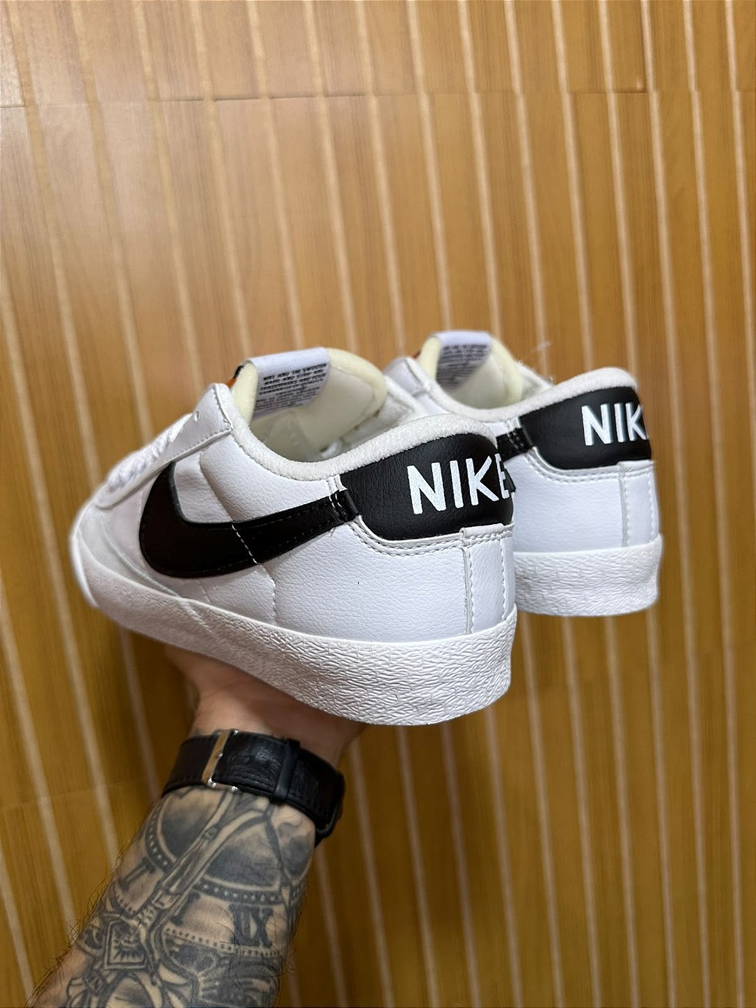 Tênis Nike Blazer Low Branco/Preto Premium