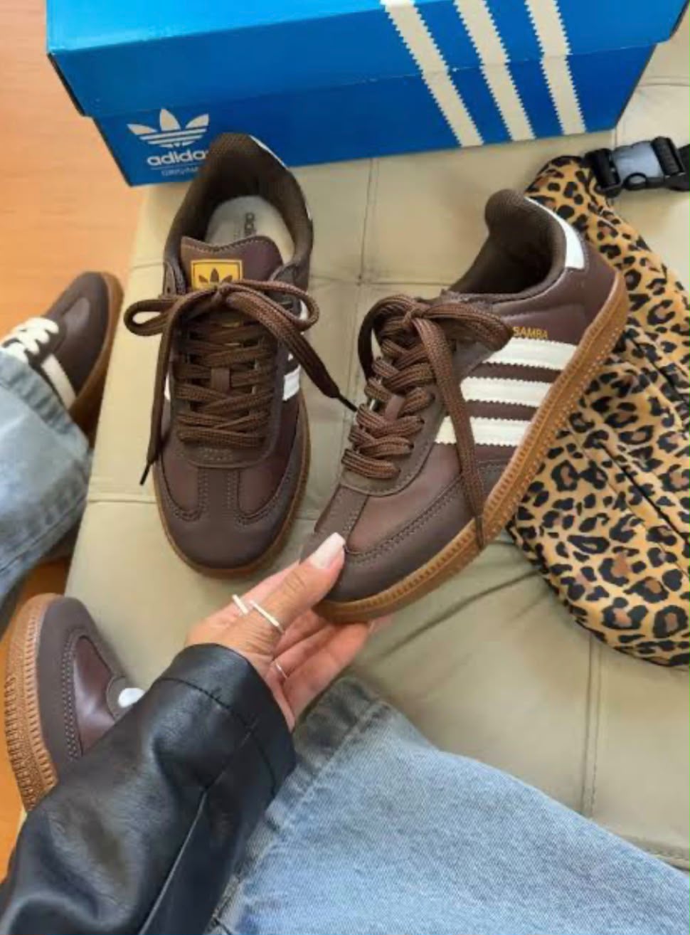 Tênis Adidas Samba Marrom/cacau Premium