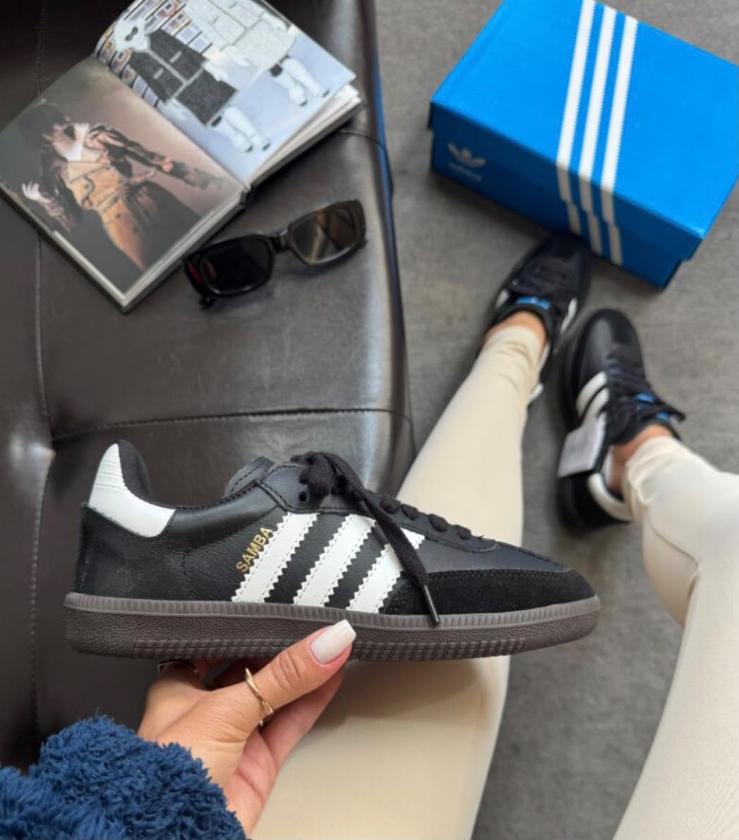 Tênis Adidas Samba Preto/Preto Premium
