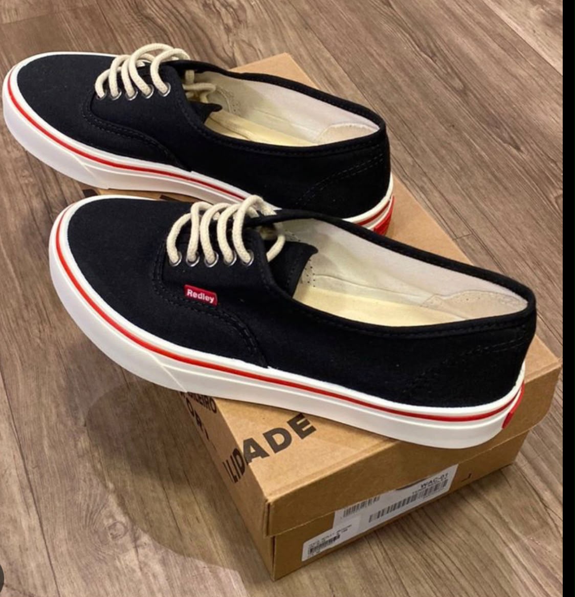 Tênis Redley Preto/Branco Premium
