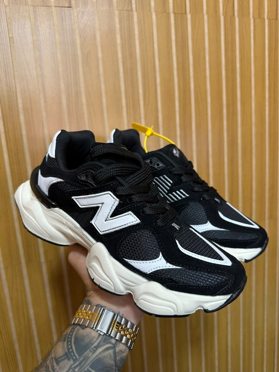 Tênis New Balance 90/60 Preto/Branco Importado Vietnâ