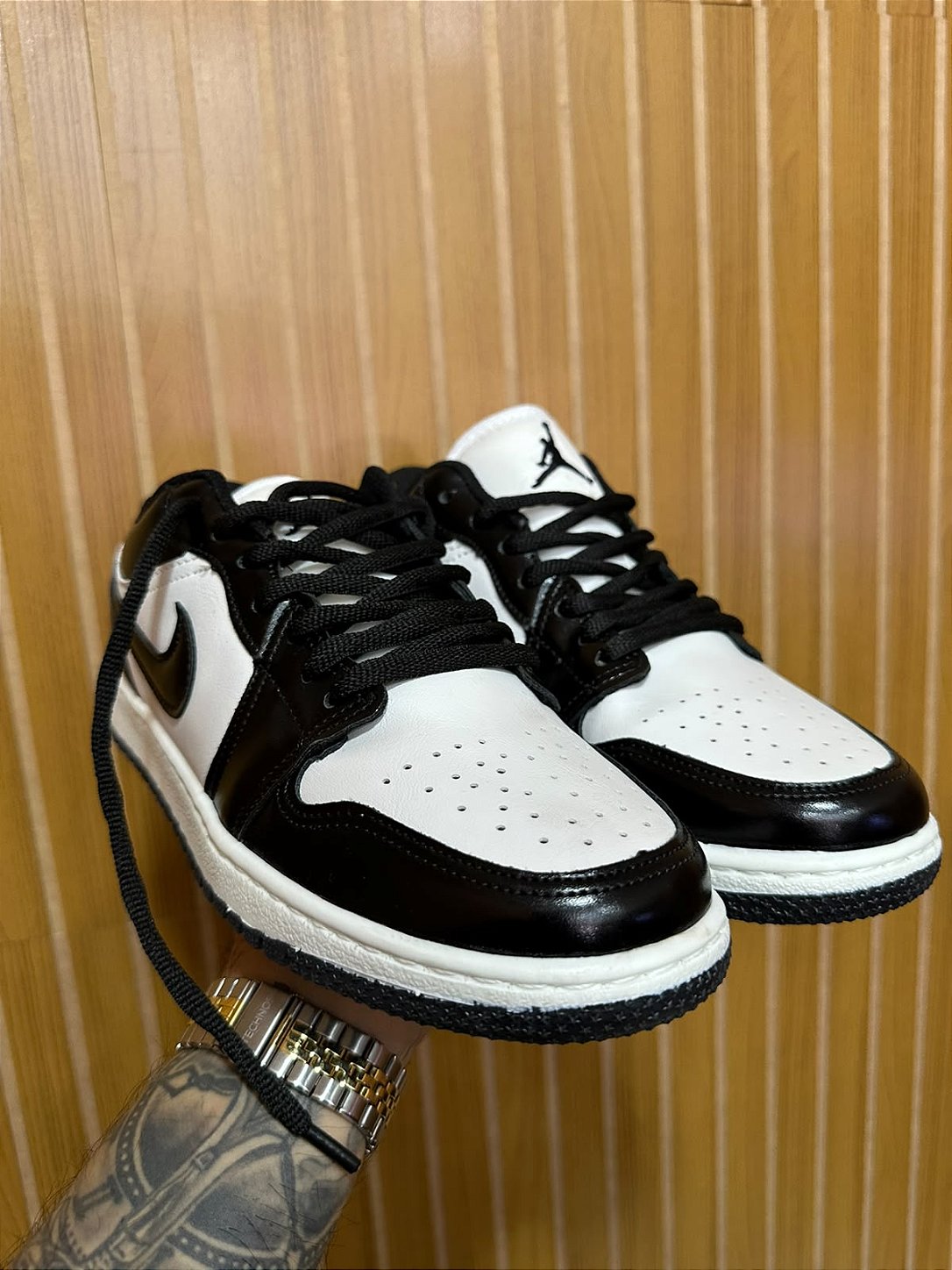 Tênis Nike Jordan Low Preto/Branco Importado Vietnã