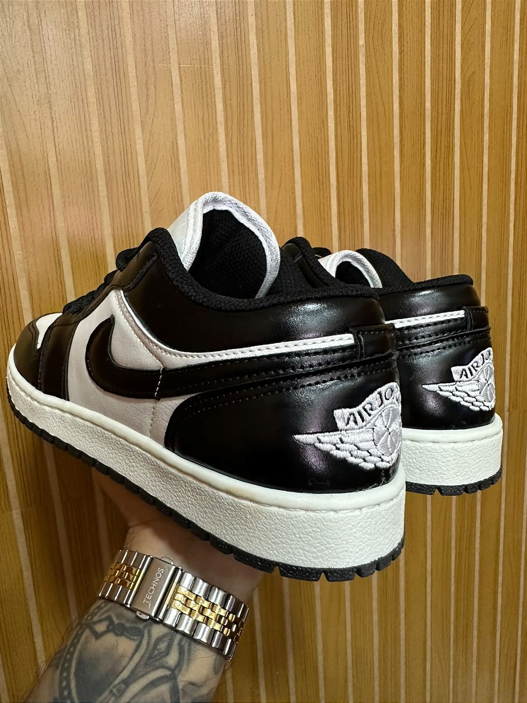Tênis Nike Jordan Low Preto/Branco Importado Vietnã