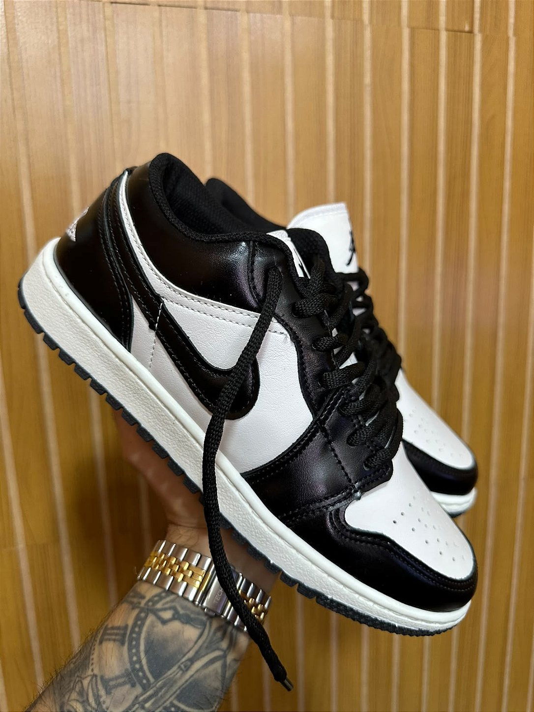 Tênis Nike Jordan Low Preto/Branco Importado Vietnã