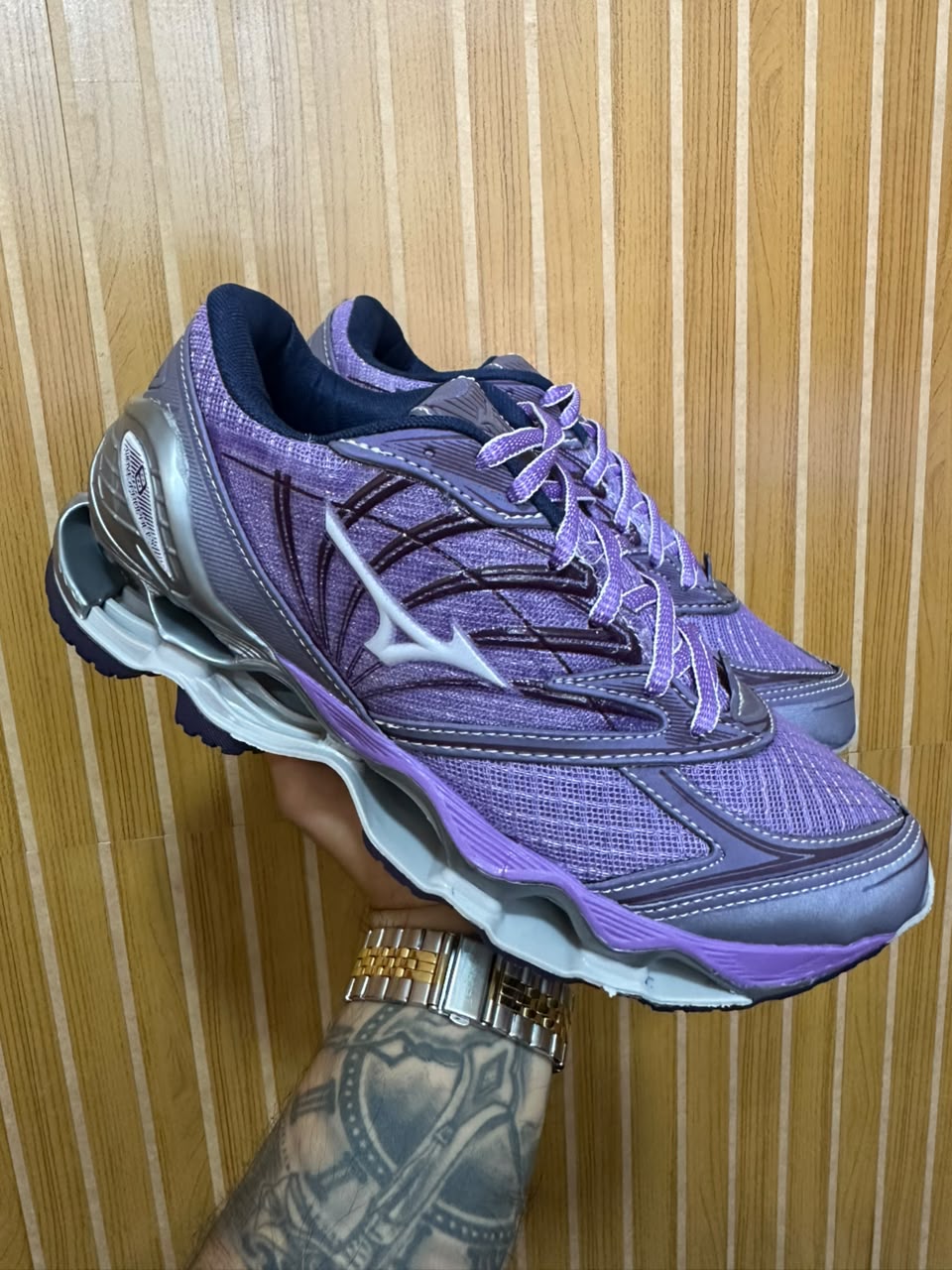 Tênis Mizuno Pro 8 Roxo Nacional