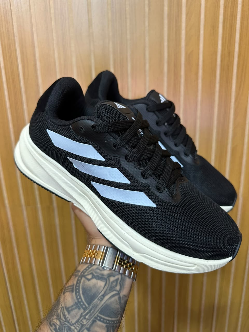 Tênis Adidas Super Nova Preto/Branco Nacional
