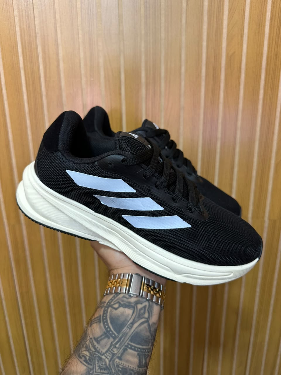 Tênis Adidas Super Nova Preto/Branco Nacional
