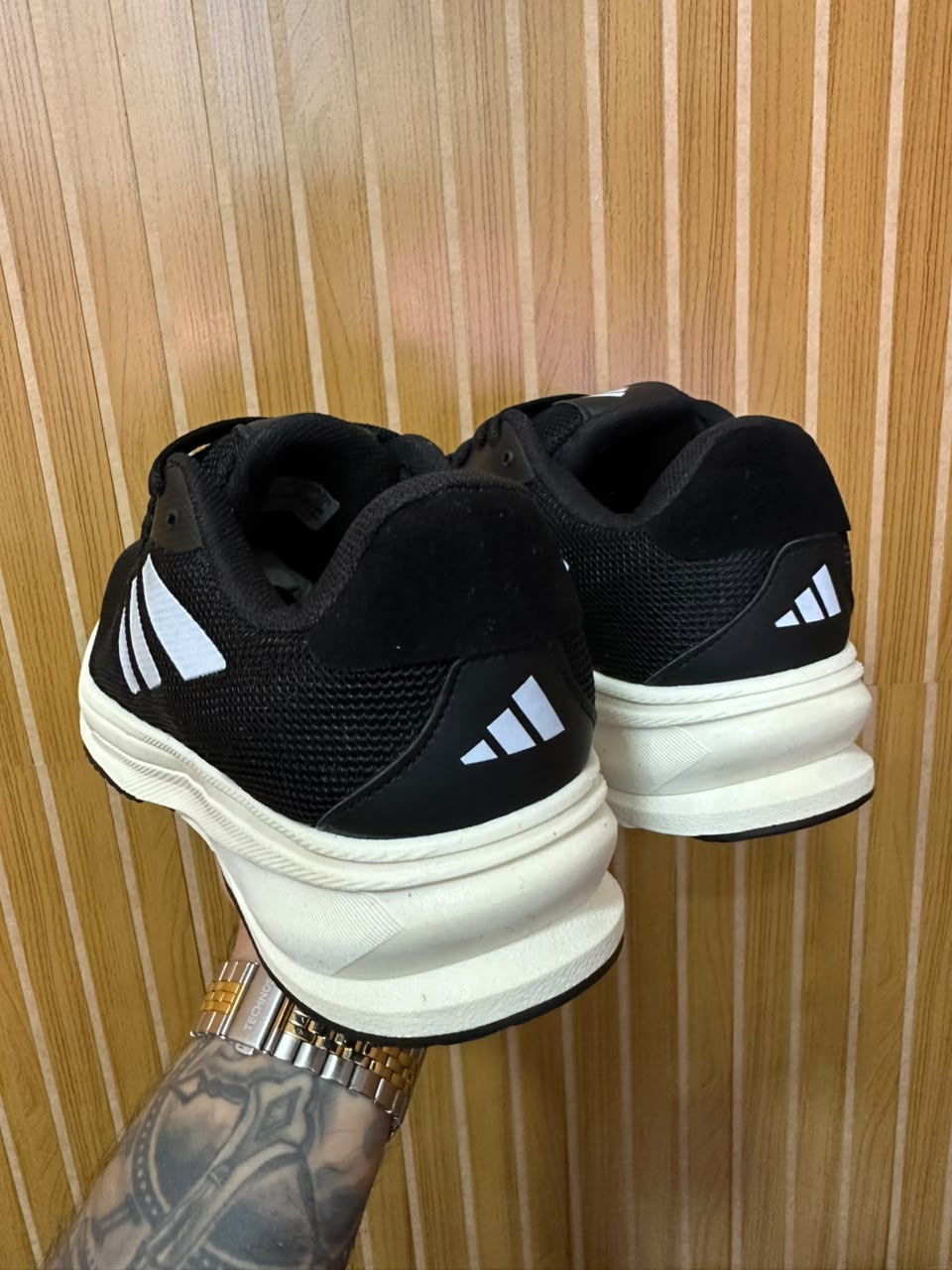 Tênis Adidas Super Nova Preto/Branco Nacional