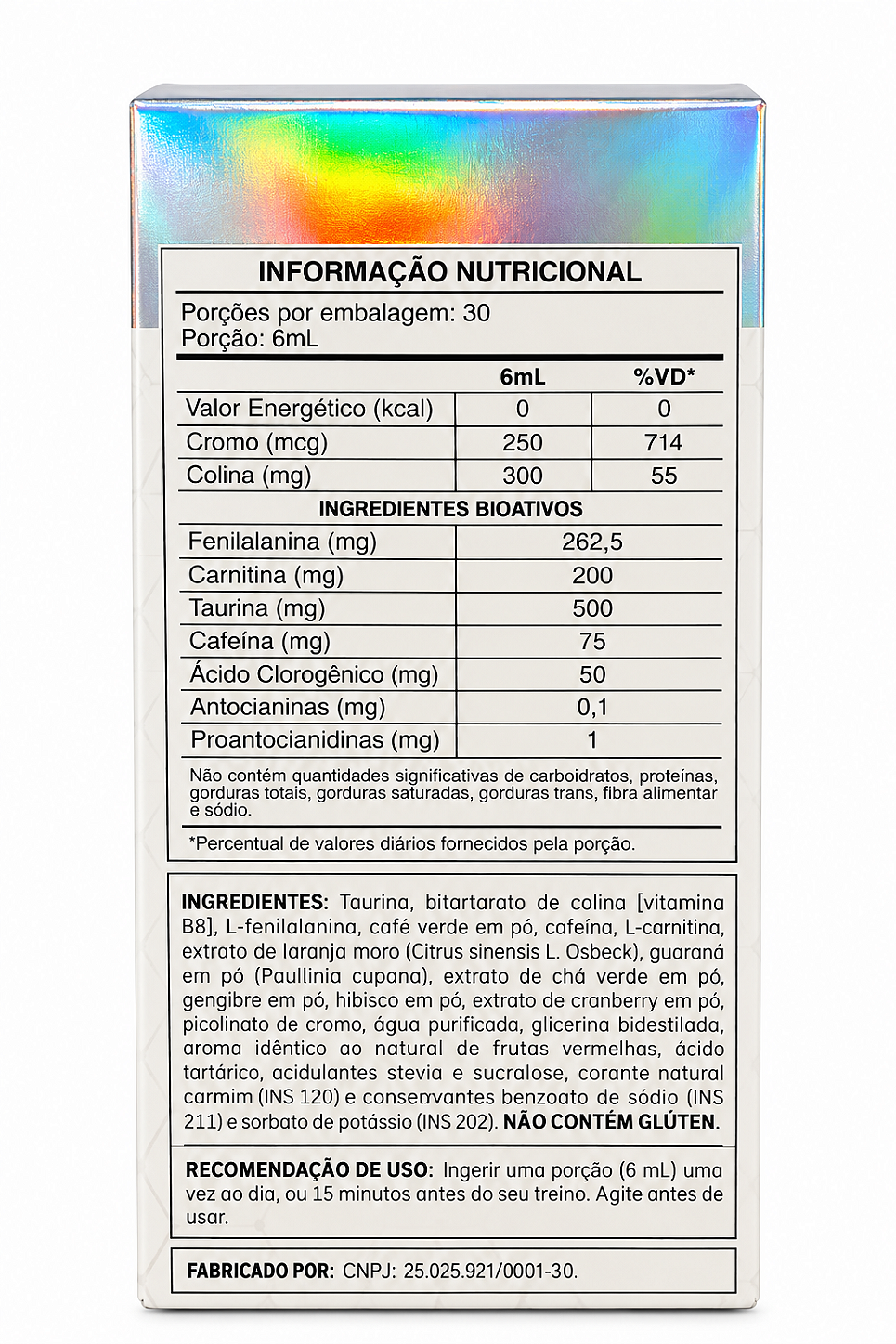 Drenexx Fórmula 3 Em 1 Premium 180ml Exx Nutrition - Termogênico emagrecedor