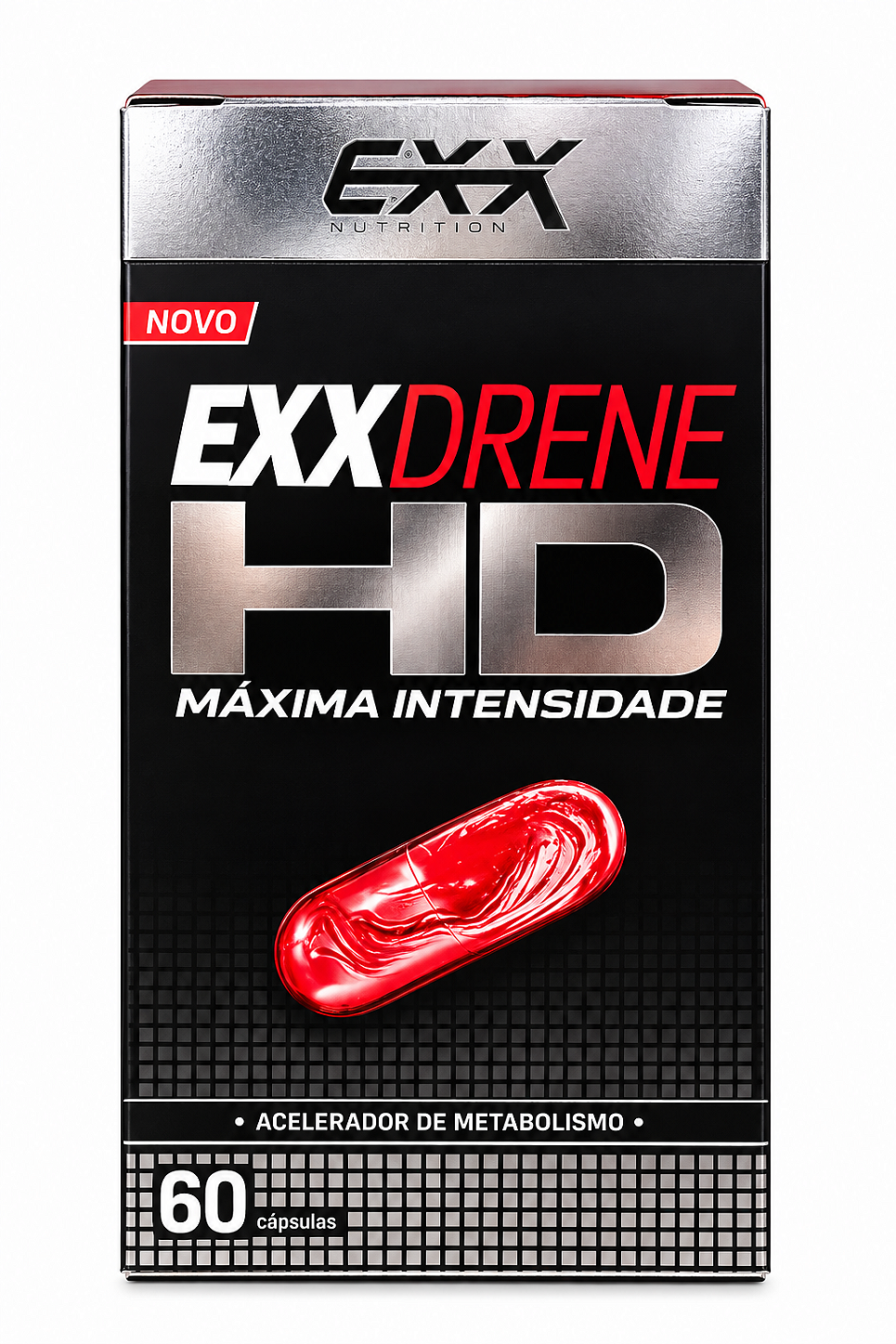 Exxdrenehd Termogênico Exx Nutrition 60 Capsulas