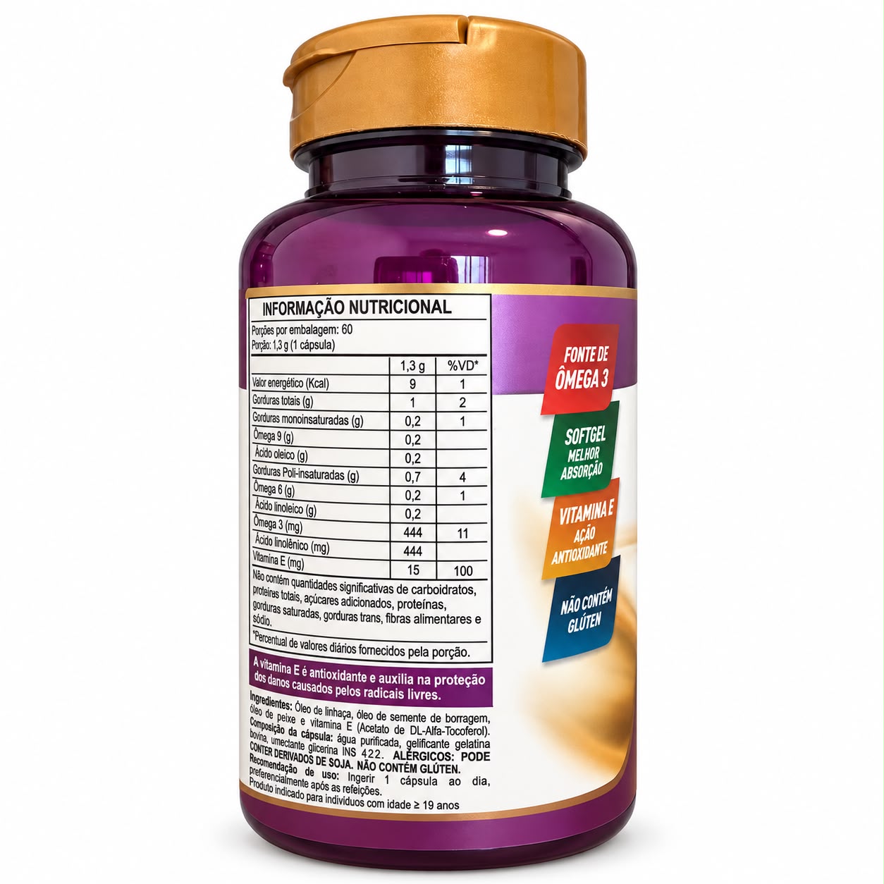 Liboprim Fem HerboLab com 60 cápsulas TPM Menopausa