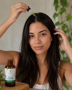 Óleo Vegetal De Alecrim Puro Combate À Caspa E Queda Capilar Hidratação Profunda Sem Fragrância