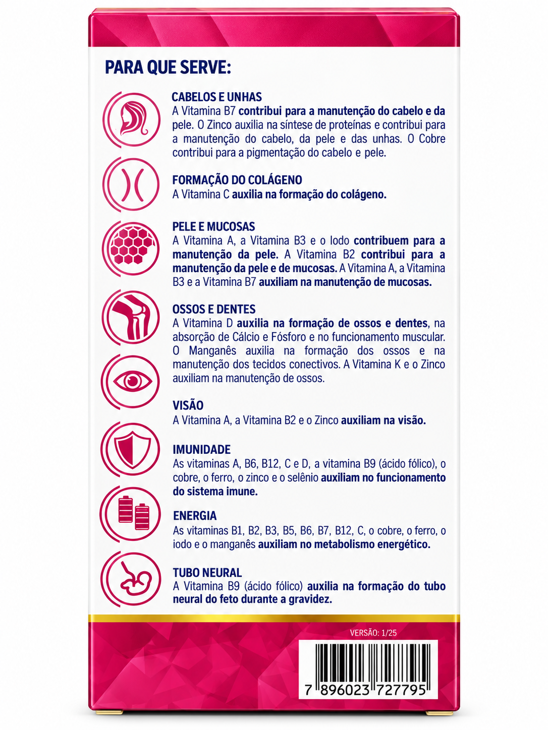 Polivitamínico Mulher Catarinense Nutrição Multi 60 Cápsulas