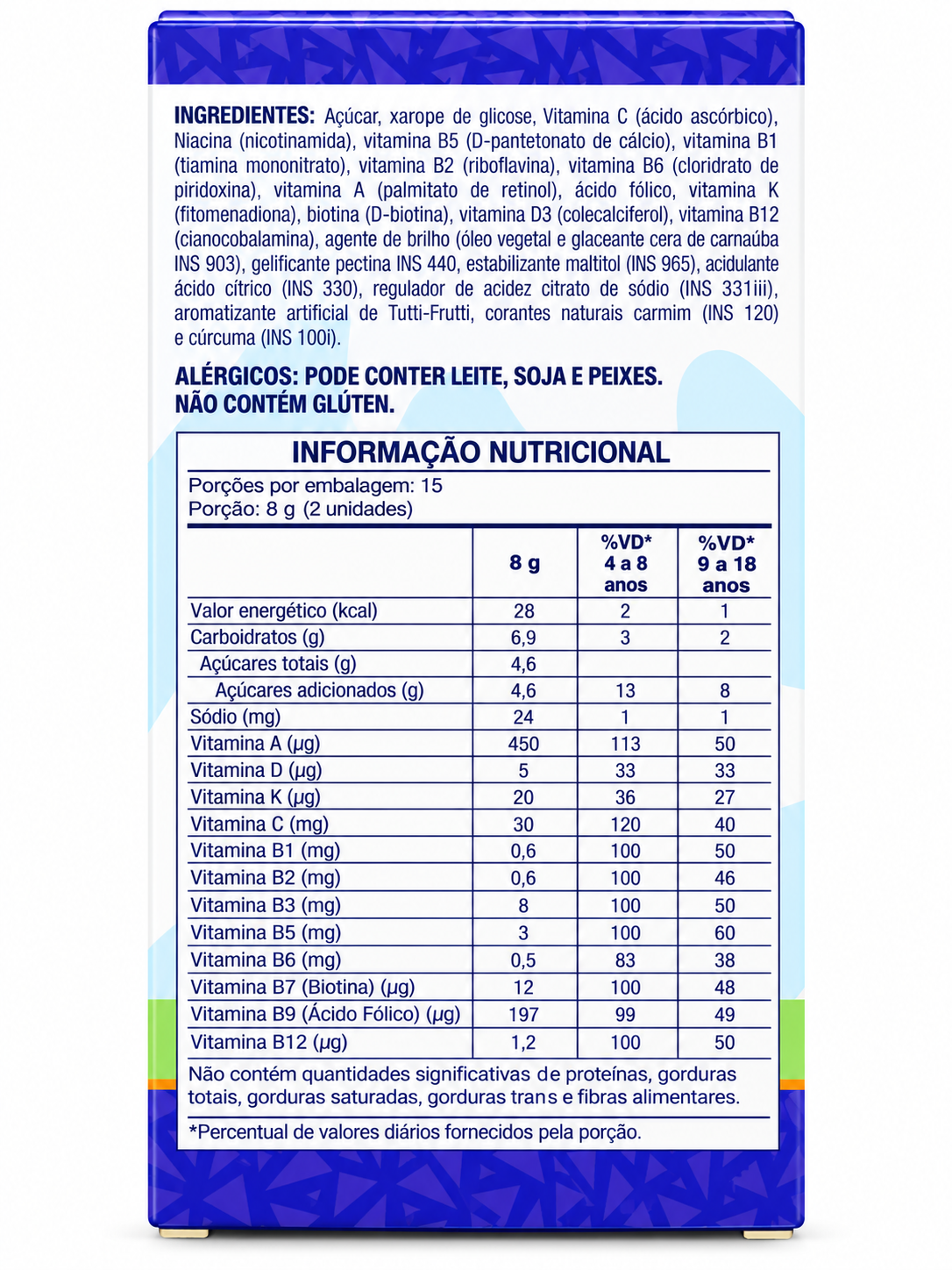 Polivitamínico Infantil Gummies Kids Catarinense 30 Gomas