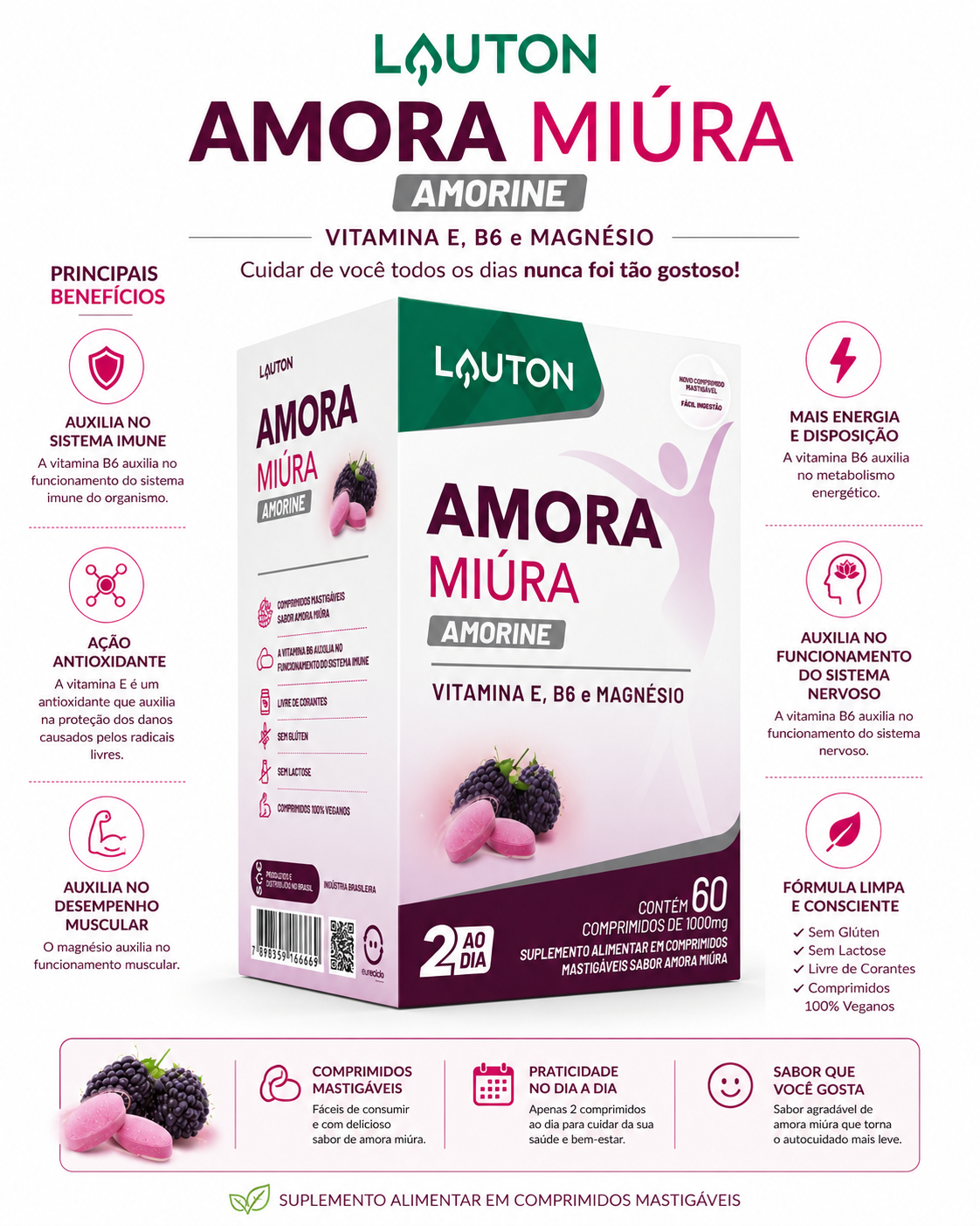 Lauton Amora 60cpm Amorine