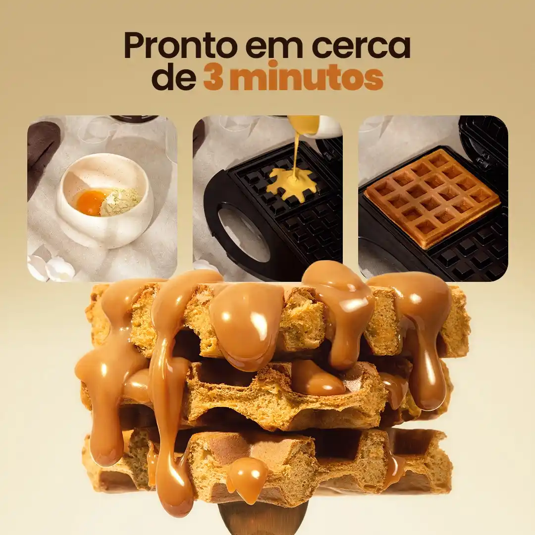 Lata 2.0 - Bready Waffle Doce de Leite - 400g