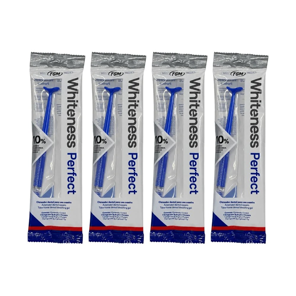 Clareador Whiteness Perfect 10% - FGM - 4 Unidades
