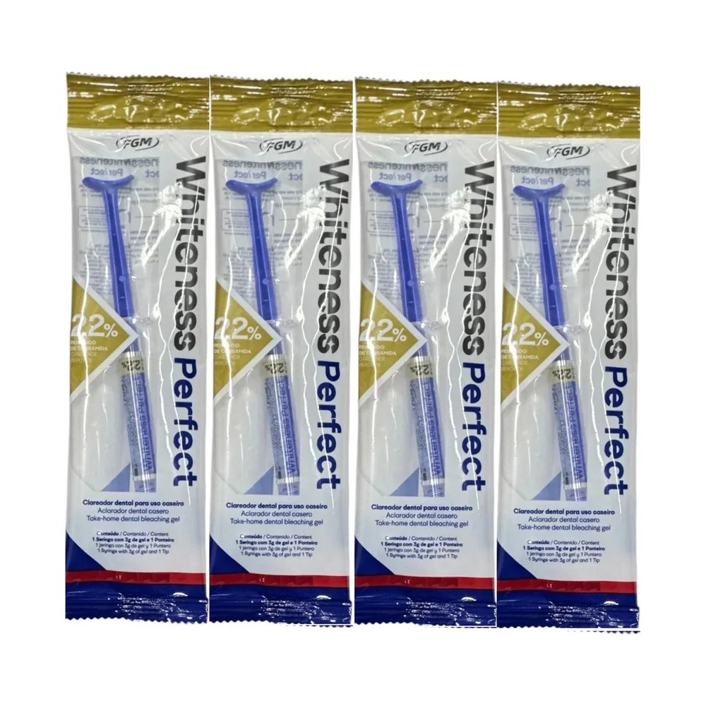 Clareador Dental Whiteness Perfect 22% - 4 Unidades